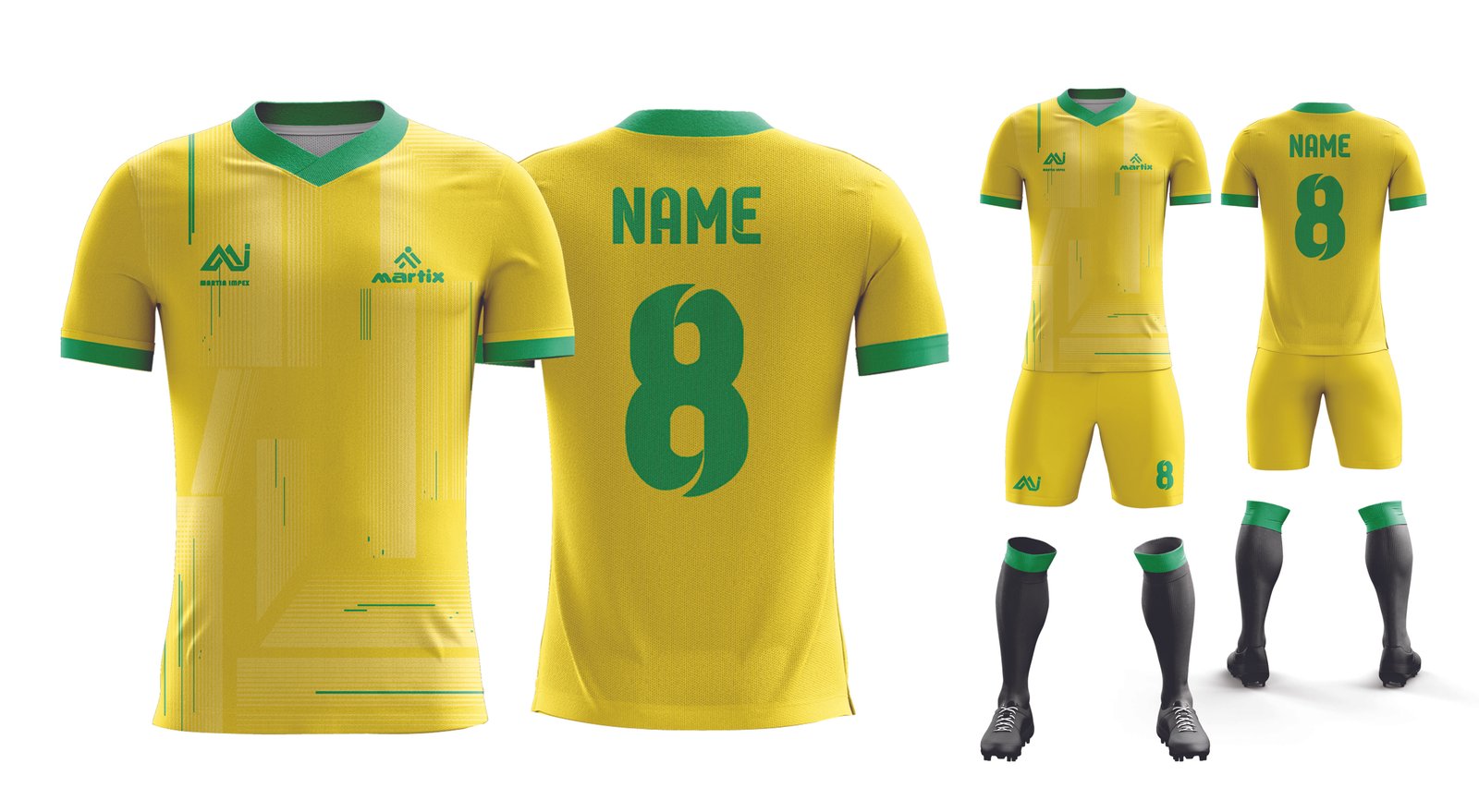 SOCCER JERSEY SET 