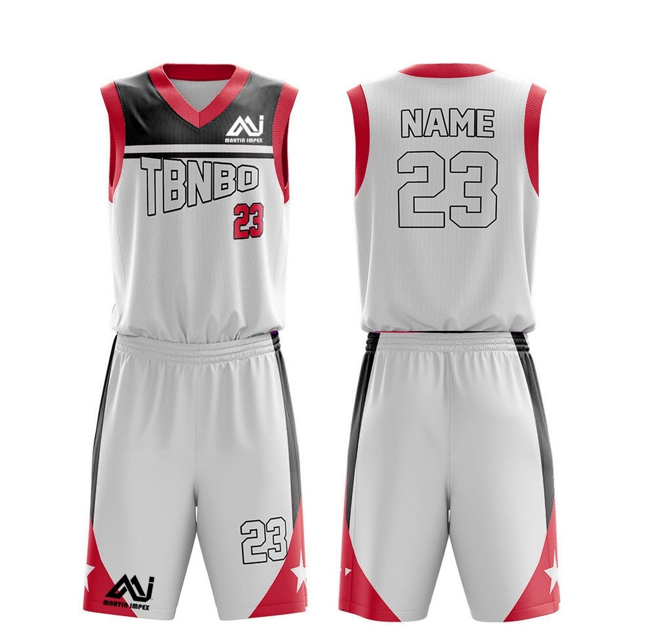 BASKET BALL JERSEY SET 